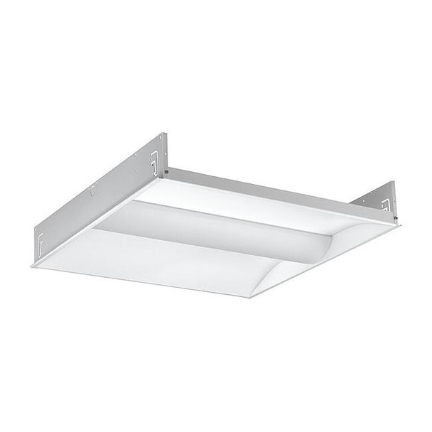 Columbia Lighting Recessed Troffer,2 ft L,2770 lm,23W LCAT22-35LWG-EDU