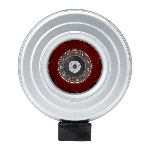 Fantech Steel 13"D,15.3"H,8"W Inline Duct Fan 56210