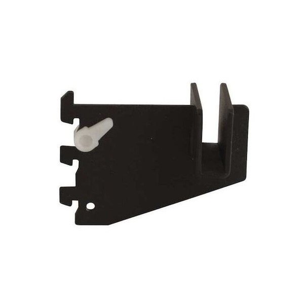 Econoco Add-On Bracket 3"L, Black, 25PK CR3/MAB