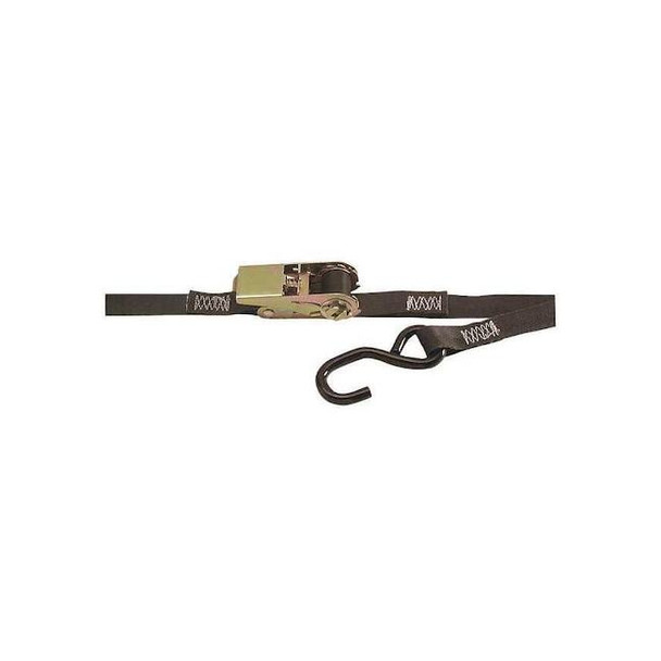 Kinedyne Tie-Down Strap, Black, 1200 lb., 10 ft. 761087PKGRA Pack of 2