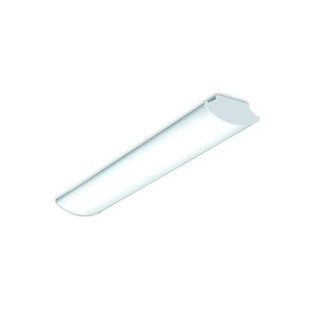 Columbia Lighting LED Wraparound Fixture,4 ft L,4305 lm RLW4-40LW-FAW-EDU