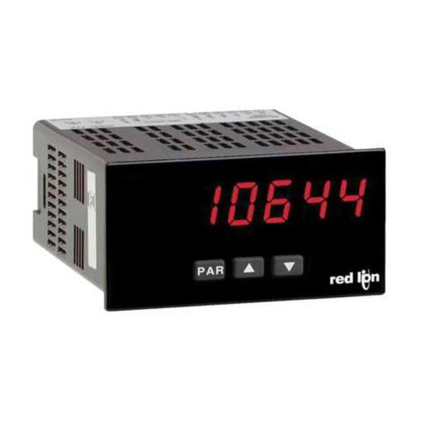 Red Lion Controls Digital Panel Meters,Red LED,PAXLR PAXLR000