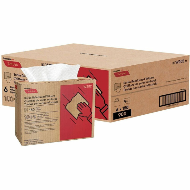 Cascades PRO Tuff-Job Cleaning Wipe W202