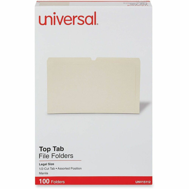 Universal  Top Tab File Folder 15112