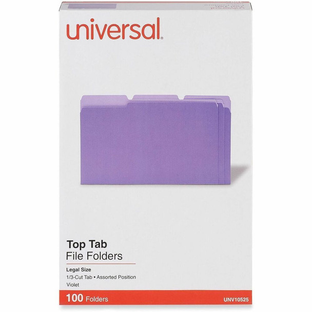 Universal  Top Tab File Folder 10525