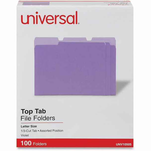 Universal  Top Tab File Folder 10505