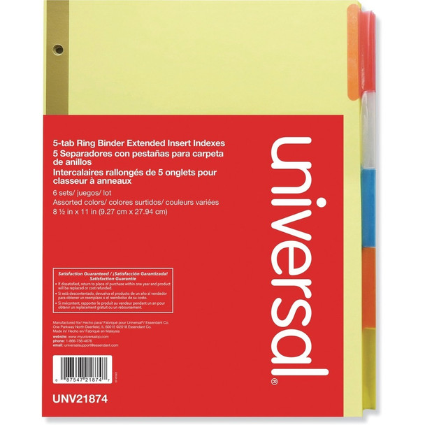 Universal Deluxe Index Divider 21874