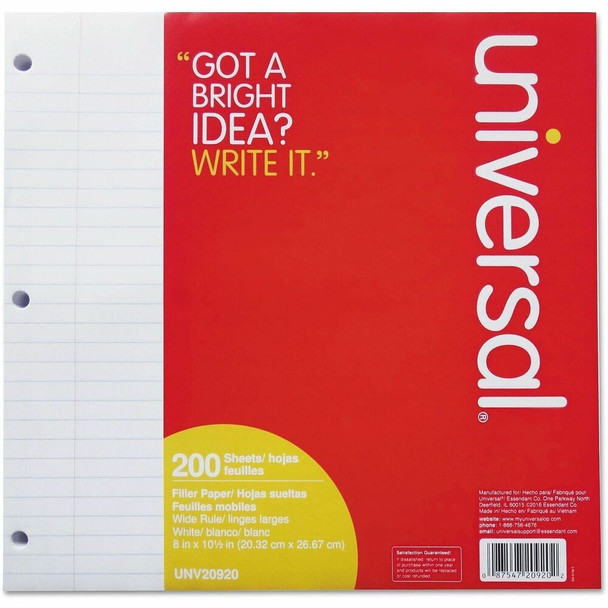 Universal  Filler Paper 20920
