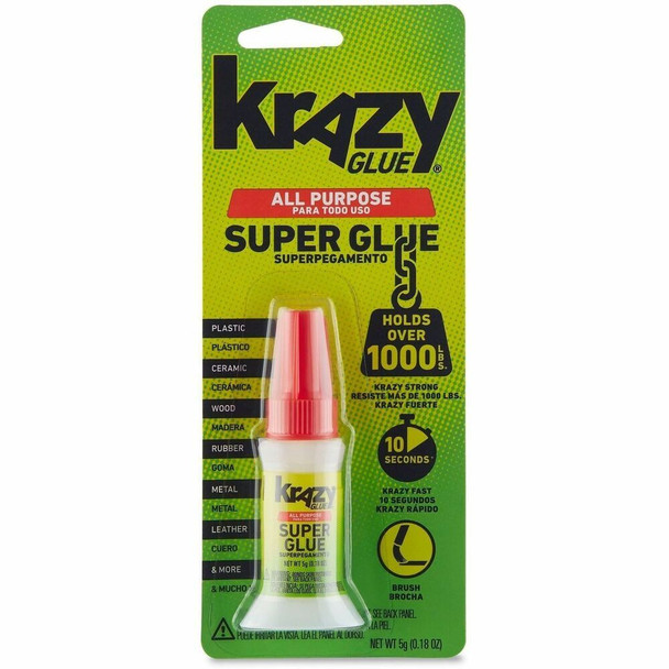 Krazy Glue Color Change Formula Instant - 0.18 oz - 1 Each