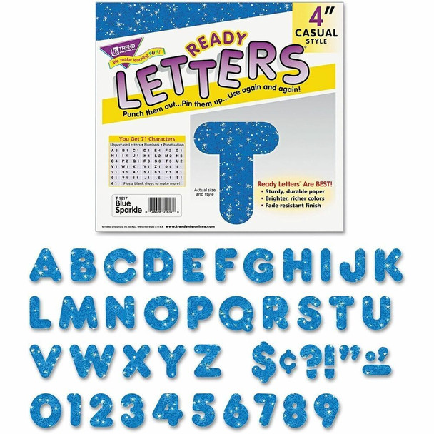 Trend Ready Letters Letter & Number T1617