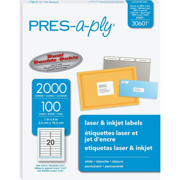 PRES-a-ply  Address Label 30601