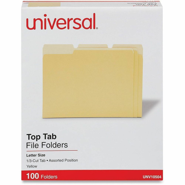 Universal  Top Tab File Folder 10504