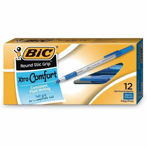 BIC Round Stic Ballpoint Pen GSFG11BE