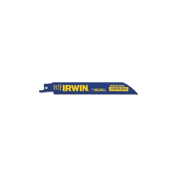 Metal Cutting Reciprocating Blade with WeldTec, 6 in x 0.738 in, 18 TPI, 25/PK