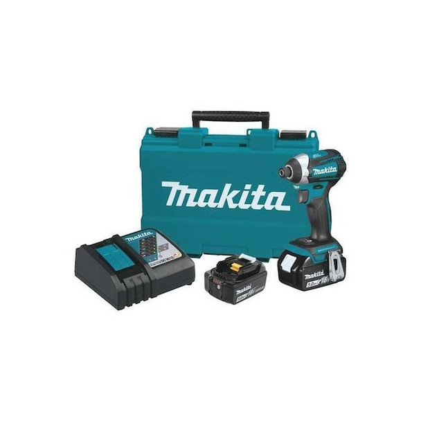 Makita 18V LXT Brushless 3-Speed Impact Driver Kit XDT14T