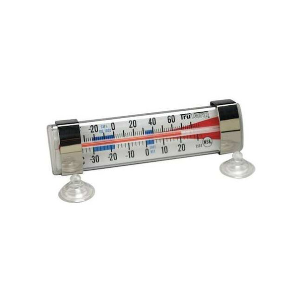 Taylor Refrigerator Freezer Thermometer,3 3/4"L 3503