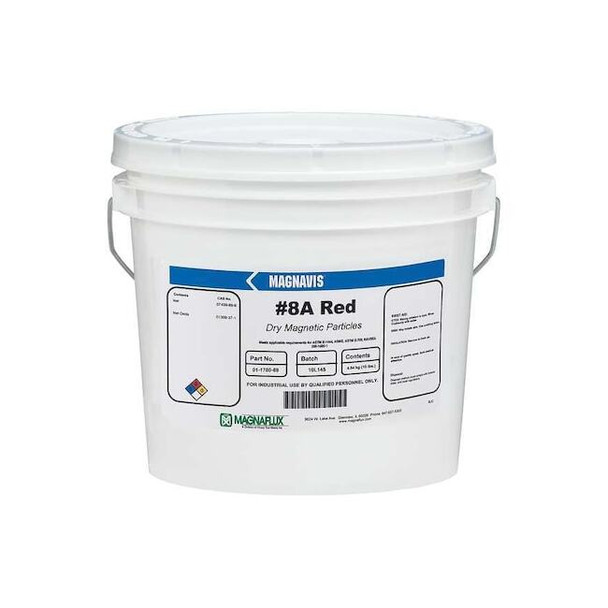 Magnaflux Magnetic Particles,Red,160 oz. 01-1780-69