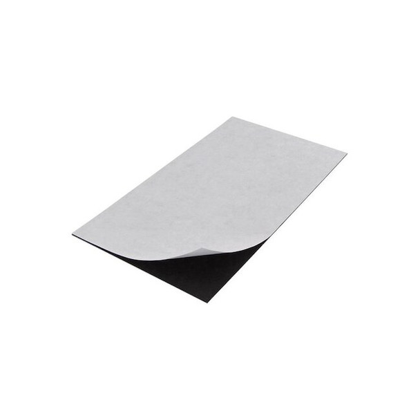 Magnet Source Strip Magnet,Black; White,8 in L,PK24 07014