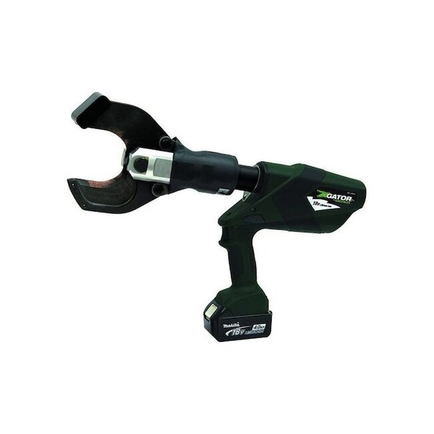 Greenlee Cordless Cable Cutter, 18 V DC, Li-Ion Battery, Gator Series ESC85LX11
