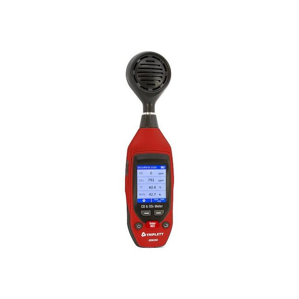 Triplett Gas Analyzers, 32 F to 122 F, LCD GSM350