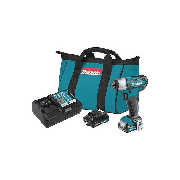 Makita 12V max CXT 1/4" Impact Wrench Kit (2.0Ah) WT04R1