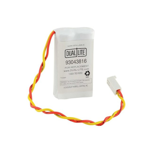 Replacment Battery, 2.4V, 1300mAh, Crimp