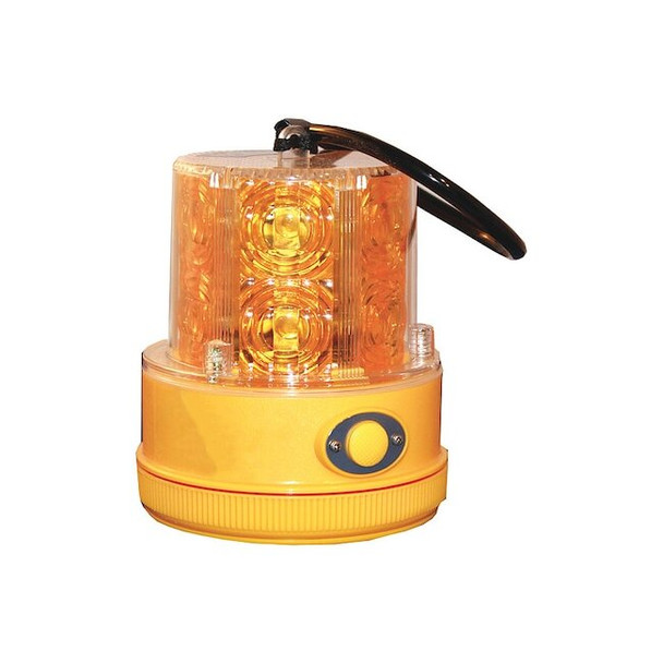 Railhead Gear Revolving Safety/Warning Light,Amber RM18-LED A