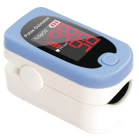 Healthsmart Pulse Oximeter,AAA,1 7/16" L 40-815-000