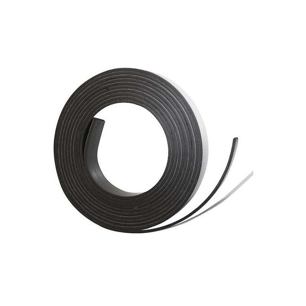 Magna Visual Adhesive Magnetic Strip,7ft L x 1/2in W P-220-7