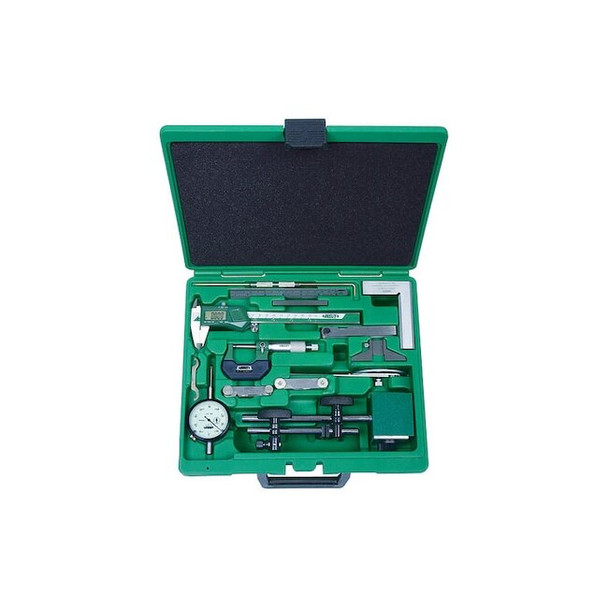 Insize Measuring Tool Kit,(13) pcs. 5013-E