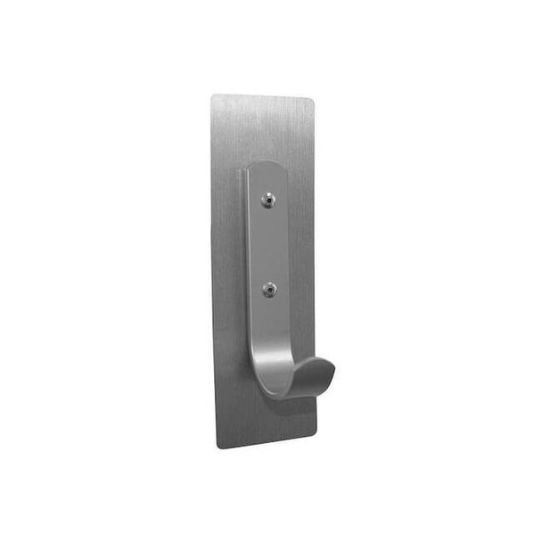 Magna Visual Magnetic Coat Hook,2 in. W,Satin Steel HBH-5