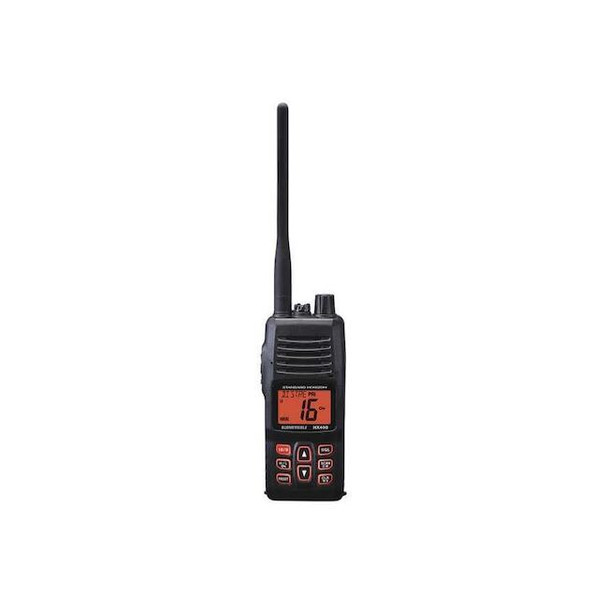 Standard Horizon Marine Two Way Radio,VHF,5 Watts,LI-Ion HX400