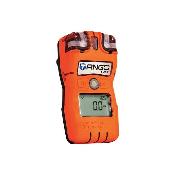 Industrial Scientific Single-GasDetector,Orange,H2S TX1-2