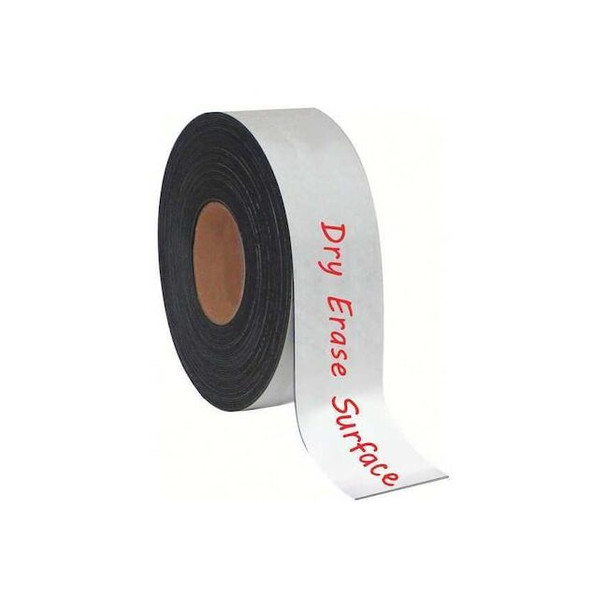 Mastervision Magnetic Strip Roll,2" H,50 ft. L FM2118