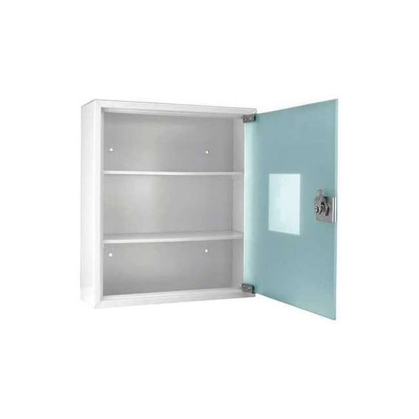 Barska Supply Cabinet,White,18-29/32" Overall H CB12822
