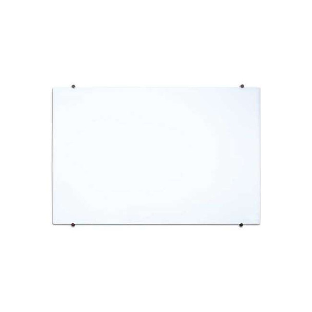 Luxor Magnetic,Wall Mounted Glass Board,67"x47"x55", Glass, 40", 60" WGB6040M