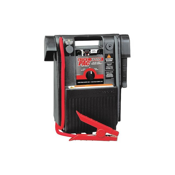 Solar Jump Starter,3000 Peak Amp,12/24V ES1224