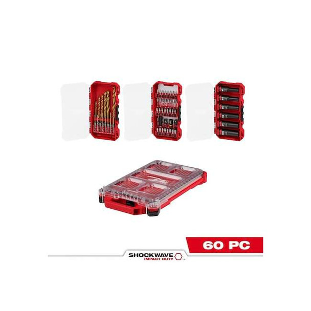 Milwaukee Tool Drill and Driver Bit Set,Alloy Steel 48-32-5162