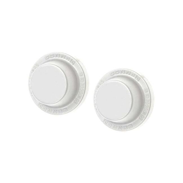 Mag-Mate Magnetic Door Holder, Rare Earth Elementshite,PK2 D1WH