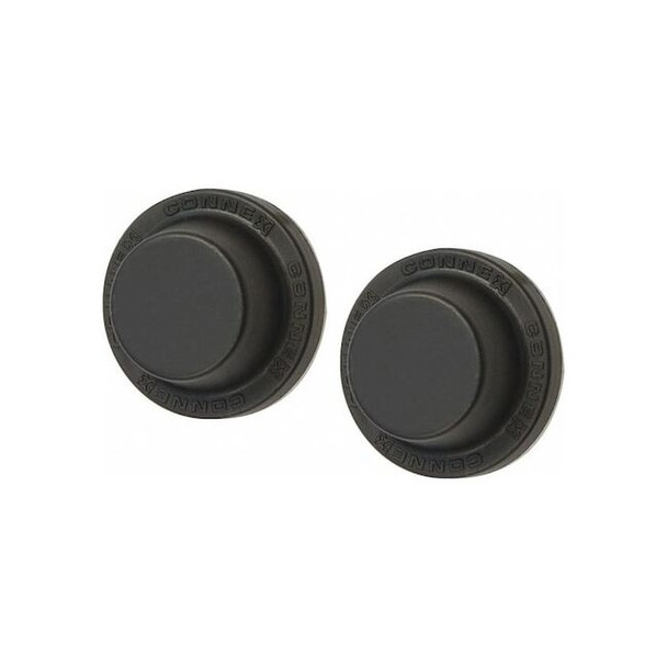 Mag-Mate Magnetic Door Holder, Rare Earth Elements, Black, Finish: Plastic D1BL