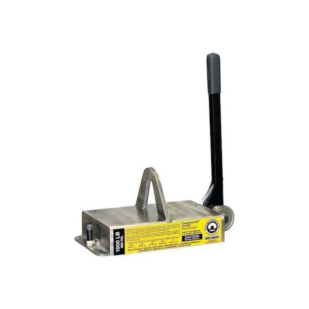 Mag-Mate Lifting Magnet,2200 lb Flat Cap,11 1/4"L CL2200
