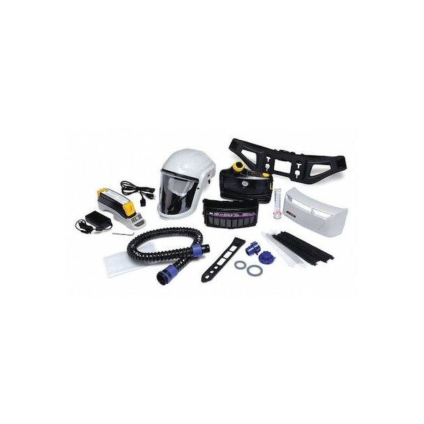 PAPR Assembly Painters Kit, Versaflo, Hood, Belt-Mount, Ratchet, Universal