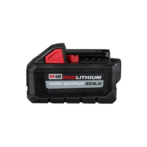 M18 REDLITHIUM XC6.0 Battery, 6.0Ah, Extended Capacity, 18V, Li-Ion Battery