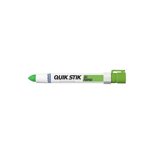 Markal Paint Crayon, Medium Tip, Fluorescent Green Color Family 61042