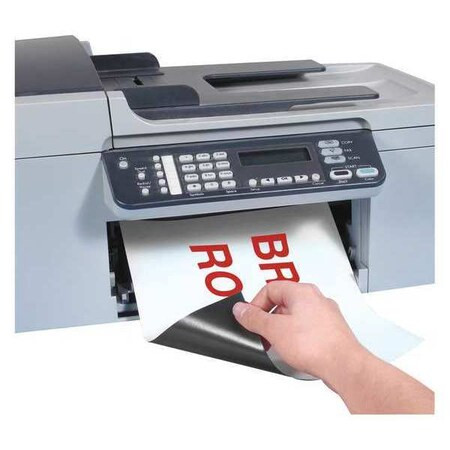 Partners Brand Magnetic Sheets,10 Lbls per Sheet,8 1/2x11",Wht,PK100 LH147