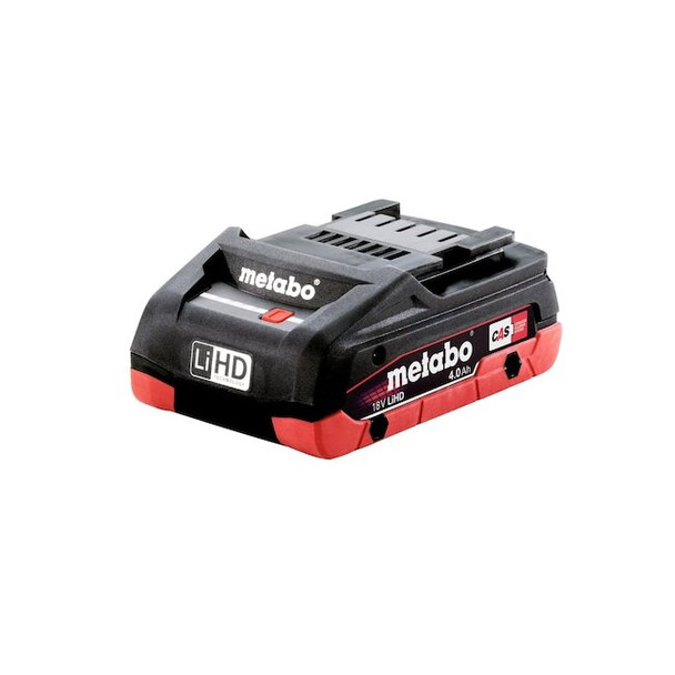 Metabo 18.0V Li-Ion Battery, 4.0Ah Capacity 18V 4.0Ah LiHD