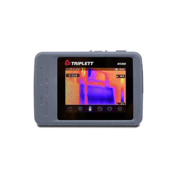 Triplett Infrared Camera,160 x 120 pix, 9 Hz,2 MP IRTC550