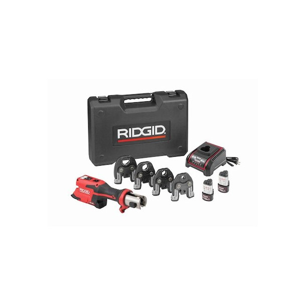 Ridgid RP 251 Compact Cordless Press Tool Kit, For 1/2 in to 1-1/2 in 12 V 78148