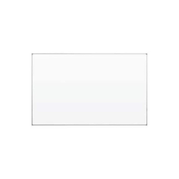 Projection Board, Porcelain, 60 in, 96 in, Aluminum Frame, White, Gloss
