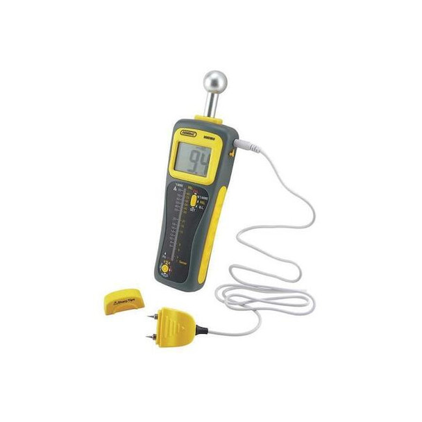 General Moisture Meter,Pin/Pinless,4inDepth MMD950